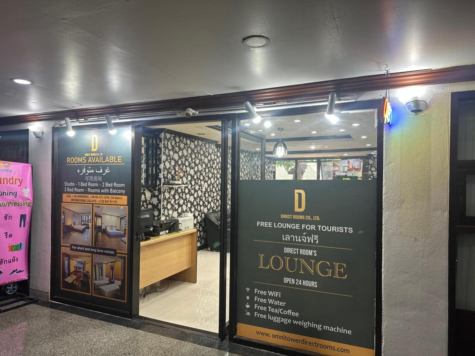 Fully Furnished Omni Tower Apartments Nana - Sukhumvit Soi 4 Bangkok Exterior foto