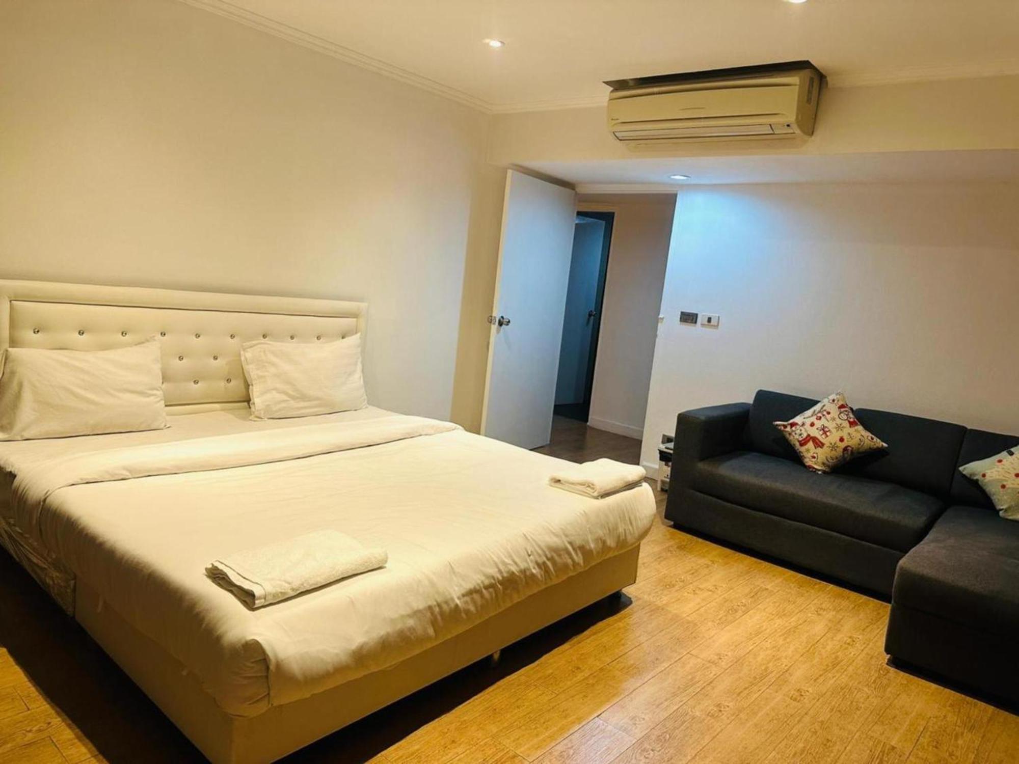 Fully Furnished Omni Tower Apartments Nana - Sukhumvit Soi 4 Bangkok Exterior foto